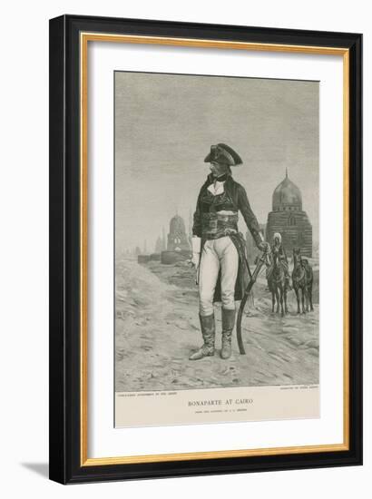 Napoleon at Cairo-Jean Leon Gerome-Framed Giclee Print