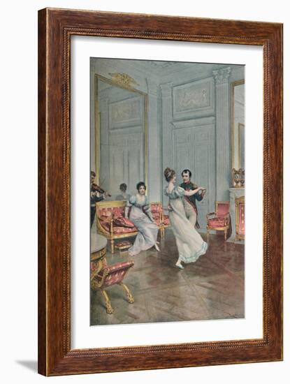 'Napoleon at Compiègne', 1896-Unknown-Framed Giclee Print