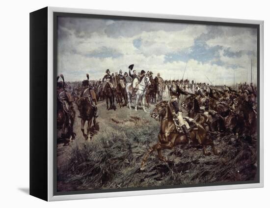 Napoleon at Friedland-Jean-Louis Ernest Meissonier-Framed Premier Image Canvas