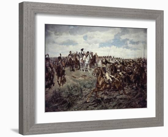 Napoleon at Friedland-Jean-Louis Ernest Meissonier-Framed Giclee Print