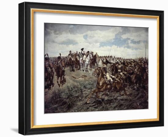 Napoleon at Friedland-Jean-Louis Ernest Meissonier-Framed Giclee Print