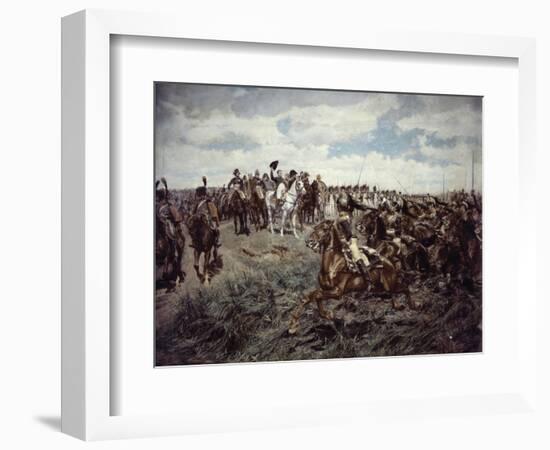 Napoleon at Friedland-Jean-Louis Ernest Meissonier-Framed Giclee Print