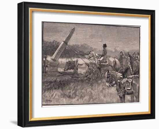 Napoleon at Rossbach Ad 1806-Henry Marriott Paget-Framed Giclee Print