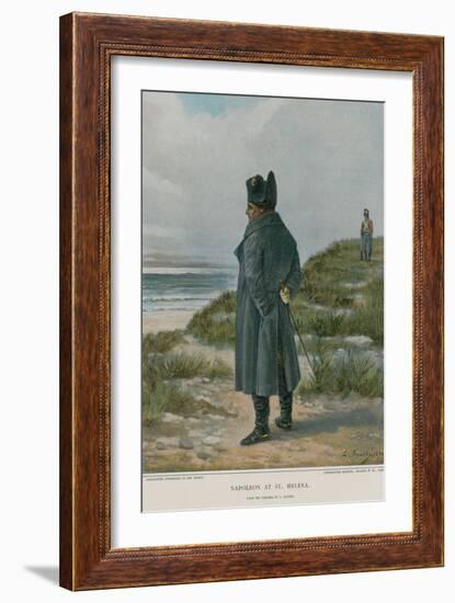 Napoleon at St Helena-null-Framed Giclee Print