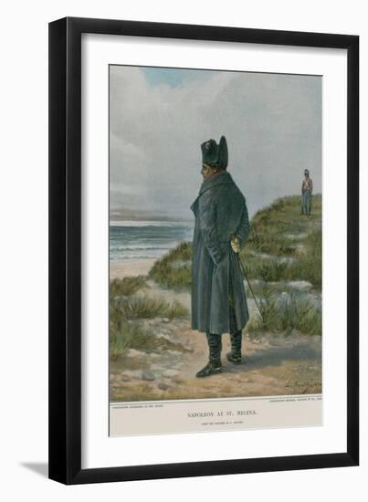 Napoleon at St Helena-null-Framed Giclee Print