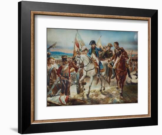 Napoleon at the Battle of Friedland-Claude Joseph Vernet-Framed Giclee Print