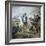 Napoleon at the Battle of Wagram, 19th Century-Horace Vernet-Framed Giclee Print