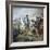 Napoleon at the Battle of Wagram, 19th Century-Horace Vernet-Framed Giclee Print