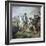 Napoleon at the Battle of Wagram, 19th Century-Horace Vernet-Framed Giclee Print