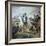 Napoleon at the Battle of Wagram, 19th Century-Horace Vernet-Framed Giclee Print