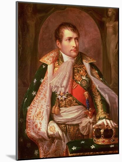Napoleon Bonaparte (1769-1821), as King of Italy, 1805-Andrea the Elder Appiani-Mounted Giclee Print