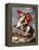 Napoleon Bonaparte, 1769-1821, Emperor of the French, Crossing the Alps-Jacques-Louis David-Framed Premier Image Canvas