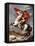 Napoleon Bonaparte, 1769-1821, Emperor of the French, Crossing the Alps-Jacques-Louis David-Framed Premier Image Canvas