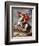 Napoleon Bonaparte, 1769-1821, Emperor of the French, Crossing the Alps-Jacques-Louis David-Framed Giclee Print