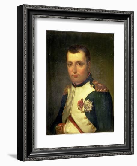 Napoleon Bonaparte (1769-1821)-Jacques-Louis David-Framed Giclee Print