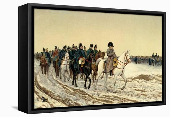 NAPOLEON Bonaparte ' 1814-Jean-Louis Ernest Meissonier-Framed Premier Image Canvas