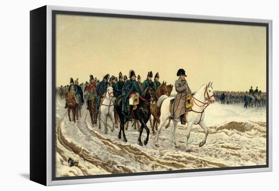 NAPOLEON Bonaparte ' 1814-Jean-Louis Ernest Meissonier-Framed Premier Image Canvas