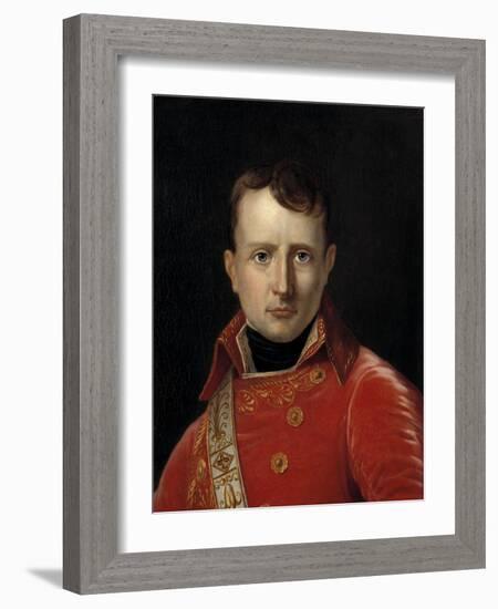 Napoleon Bonaparte as First Consul, c.1803-Joseph-marie Vien The Elder-Framed Giclee Print