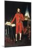 Napoleon Bonaparte as First Consul of France, 1803-1804-Jean-Auguste-Dominique Ingres-Mounted Giclee Print