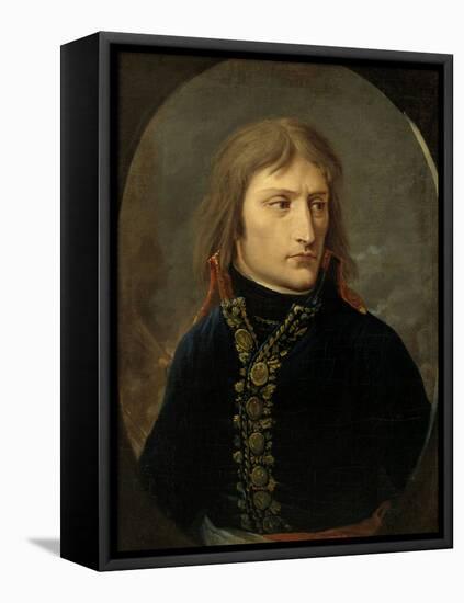Napoleon Bonaparte as General, c.1796-Baron Louis Albert Bacler D'albe-Framed Premier Image Canvas
