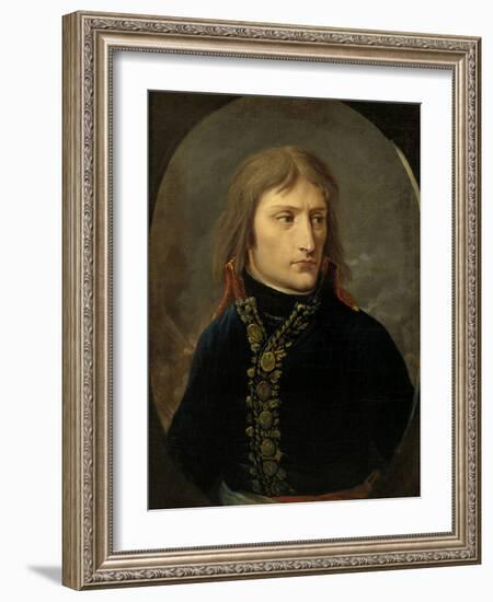 Napoleon Bonaparte as General, c.1796-Baron Louis Albert Bacler D'albe-Framed Giclee Print