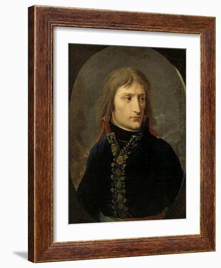 Napoleon Bonaparte as General, c.1796-Baron Louis Albert Bacler D'albe-Framed Giclee Print