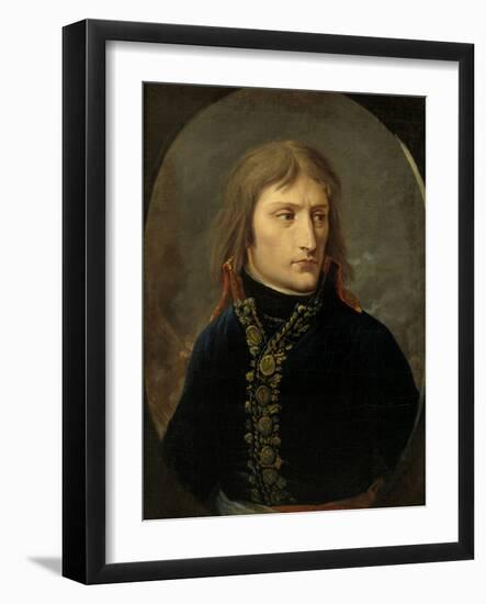 Napoleon Bonaparte as General, c.1796-Baron Louis Albert Bacler D'albe-Framed Giclee Print