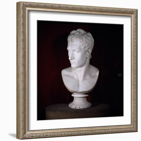 Napoleon Bonaparte, C. 1803-C. 1806 (Marble)-Antonio Canova-Framed Giclee Print