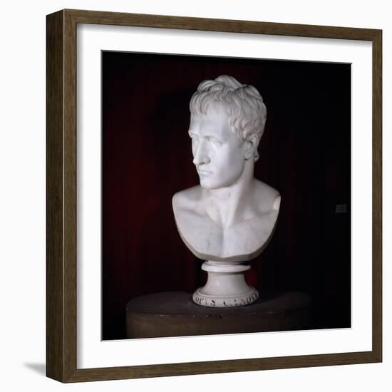 Napoleon Bonaparte, C. 1803-C. 1806 (Marble)-Antonio Canova-Framed Giclee Print