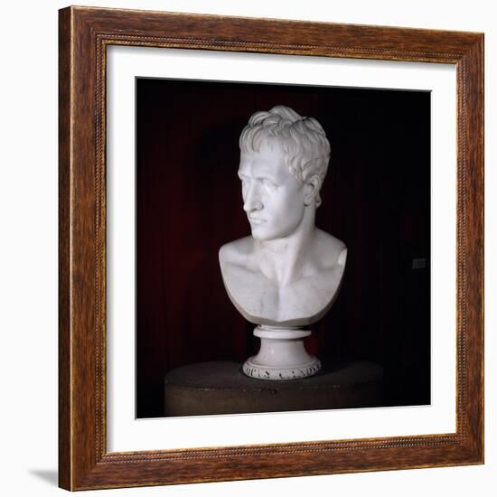 Napoleon Bonaparte, C. 1803-C. 1806 (Marble)-Antonio Canova-Framed Giclee Print