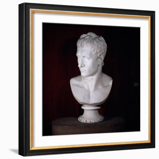 Napoleon Bonaparte, C. 1803-C. 1806 (Marble)-Antonio Canova-Framed Giclee Print