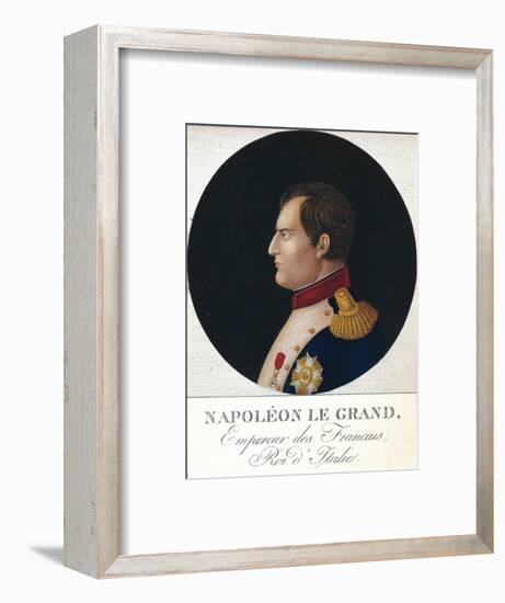 'Napoleon Bonaparte, Emperor of the French, King of Italy', c19th century (1912)-Unknown-Framed Giclee Print