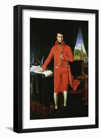 Napoleon Bonaparte First Consul, 1803-1804-Jean-Auguste-Dominique Ingres-Framed Giclee Print