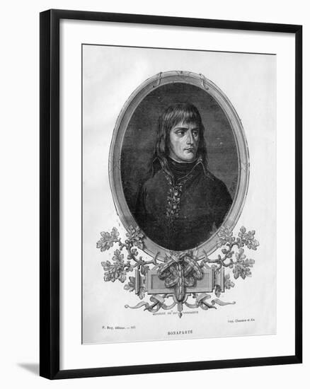 Napoleon Bonaparte, French General and Emperor, 1862 (1882-188)-Charaire et fils-Framed Giclee Print