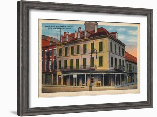 Napoleon Bonaparte House, New Orleans, 1935-null-Framed Giclee Print