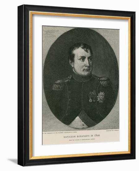 Napoleon Bonaparte in 1809-null-Framed Giclee Print