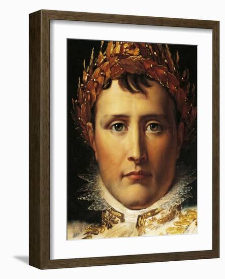 Napoleon Bonaparte in Emperor's Rodes, Circa 1805-Francois Gerard-Framed Giclee Print