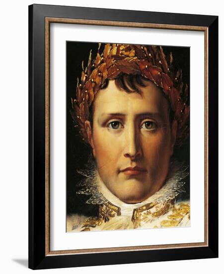 Napoleon Bonaparte in Emperor's Rodes, Circa 1805-Francois Gerard-Framed Giclee Print