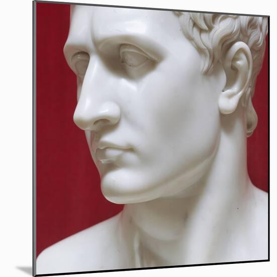 Napoleon Bonaparte marble sculpture by Antonio Canova-Antonio Canova-Mounted Giclee Print