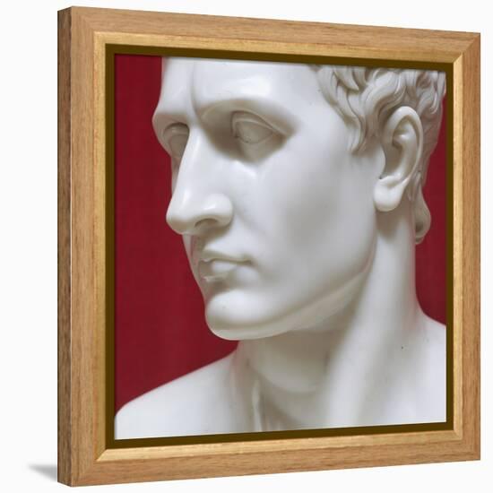 Napoleon Bonaparte marble sculpture by Antonio Canova-Antonio Canova-Framed Premier Image Canvas