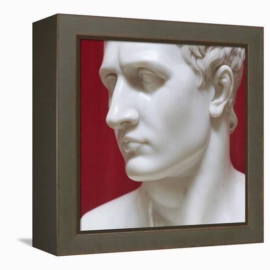 Napoleon Bonaparte marble sculpture by Antonio Canova-Antonio Canova-Framed Premier Image Canvas