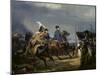 Napoleon Bonaparte on Horseback in the Battle of Iena, 14 October 1808, 1836-Emile Jean Horace Vernet-Mounted Giclee Print