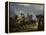 Napoleon Bonaparte on Horseback in the Battle of Iena, 14 October 1808, 1836-Emile Jean Horace Vernet-Framed Premier Image Canvas