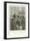 Napoleon Bonaparte Surrounded by Members of the Council of Five Hundred-Denis Auguste Marie Raffet-Framed Giclee Print