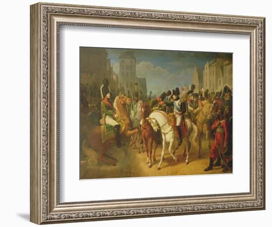 Napoleon Bonaparte-Jean Baptiste Debret-Framed Giclee Print