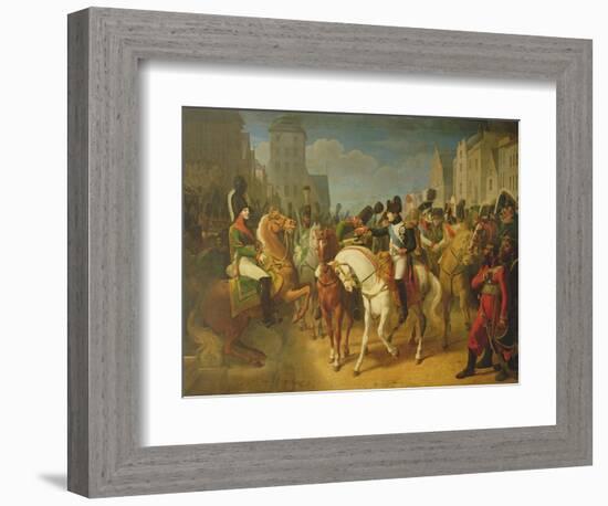Napoleon Bonaparte-Jean Baptiste Debret-Framed Giclee Print