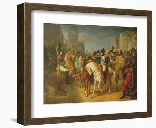 Napoleon Bonaparte-Jean Baptiste Debret-Framed Giclee Print