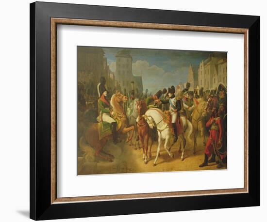 Napoleon Bonaparte-Jean Baptiste Debret-Framed Giclee Print