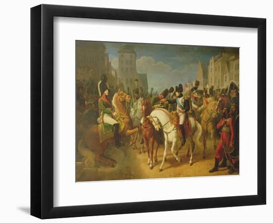 Napoleon Bonaparte-Jean Baptiste Debret-Framed Giclee Print