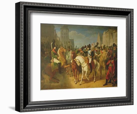 Napoleon Bonaparte-Jean Baptiste Debret-Framed Giclee Print